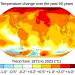 Change in avg temperature 1973-2003